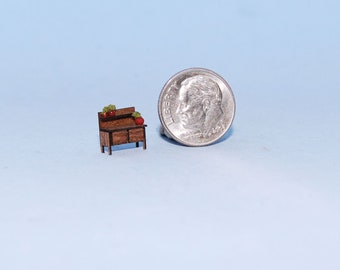1:144 scale * 1/144th inch scale dollhouse miniature-Potting Bench