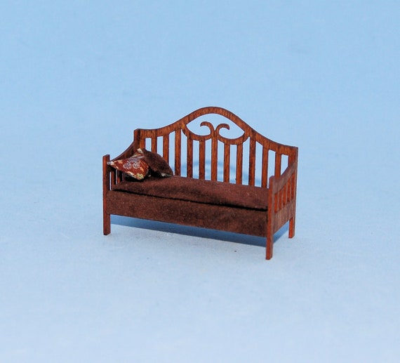 1:48 Scale 1/4 Inch Scale Dollhouse Miniature-daybed - Etsy