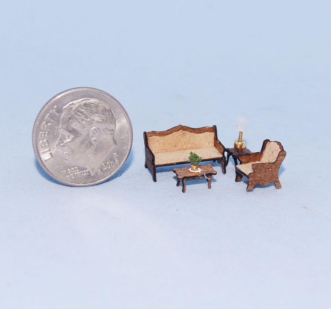 1:144 Scale * 1/144th Inch Scale Dollhouse Miniature-homestead Living ...