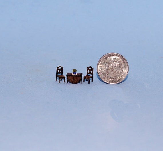1:144 Scale 1/144th Inch Scale Dollhouse Miniature-drop Leaf - Etsy