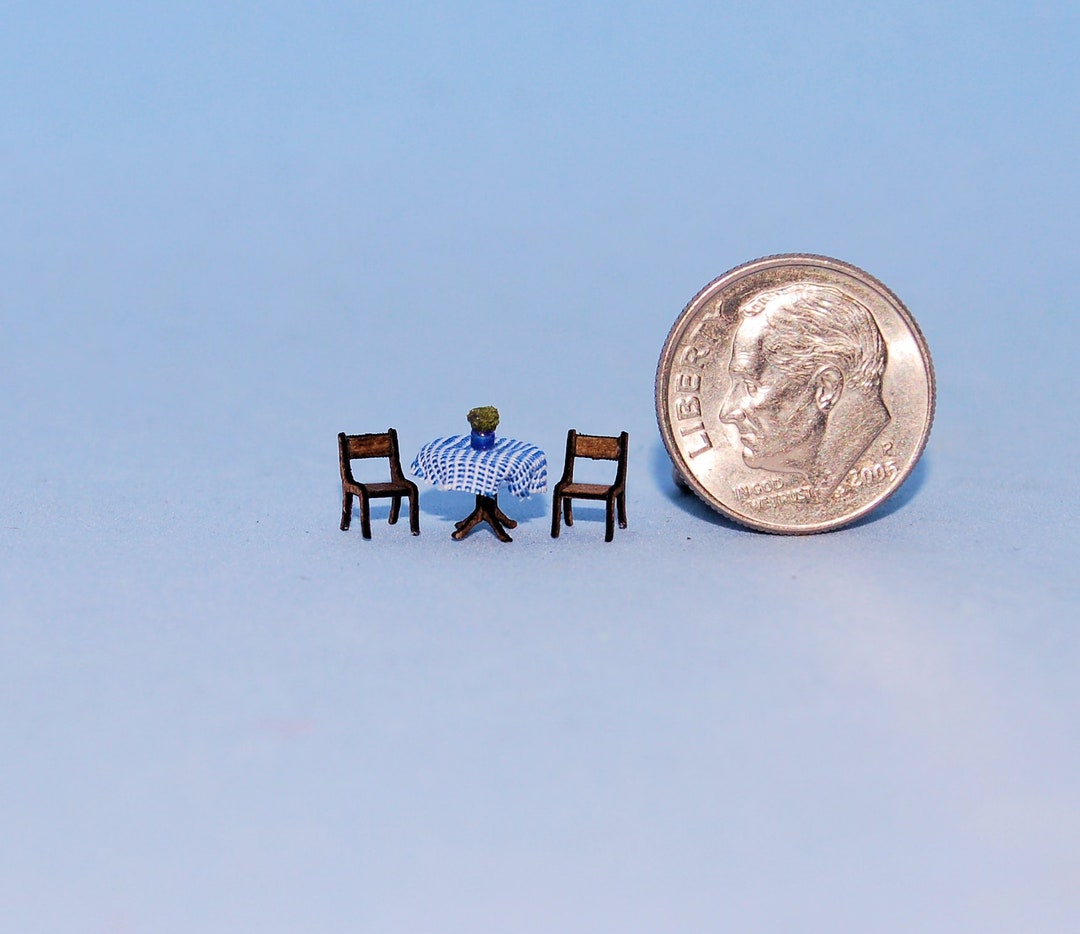 1:144 Scale 1/144th Inch Scale Dollhouse Miniature-bistro - Etsy