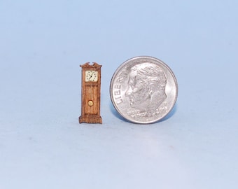 1:144 scale * 1/144th inch scale dollhouse miniature-Federal Grandfather Clock