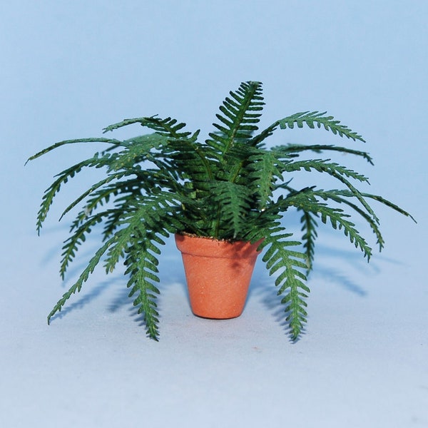 1:12 scale * 1 inch scale dollhouse miniature-Boston Fern