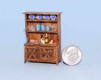 1/4 inch scale dollhouse miniature-The Hampton Hutch