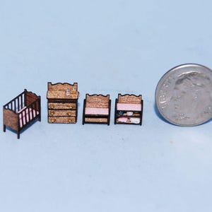 1:144 Scale * 1/144th Inch Scale Dollhouse Miniature-nursery - Etsy