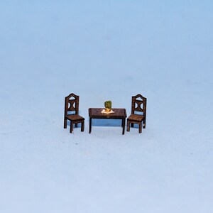 1:144 Scale 1/144th Inch Scale Miniature-rectangular Kitchen - Etsy