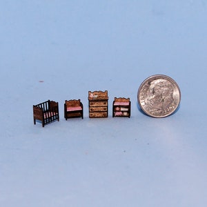 1:144 Scale 1/144th Inch Scale Dollhouse Miniature-nursery - Etsy