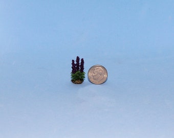 1:48 scale * 1/4 inch scale dollhouse miniature-Delphinium