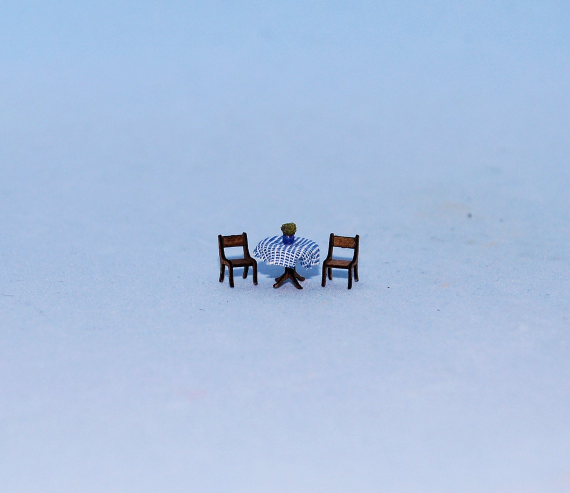 1:144 Scale 1/144th Inch Scale Dollhouse Miniature-bistro - Etsy