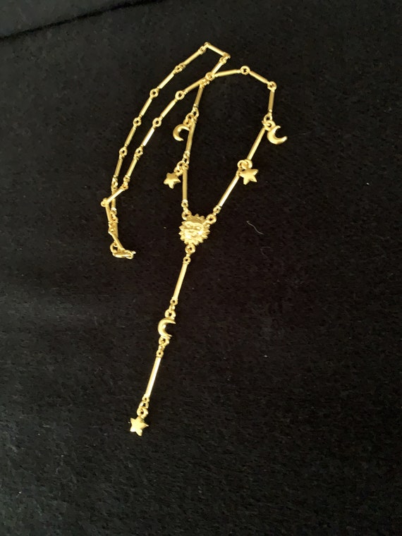 Designer JJ Jonette Rare NEVER WORN Necklace Sun … - image 6