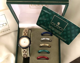 Orologio gucci top cerchietti intercambiabili