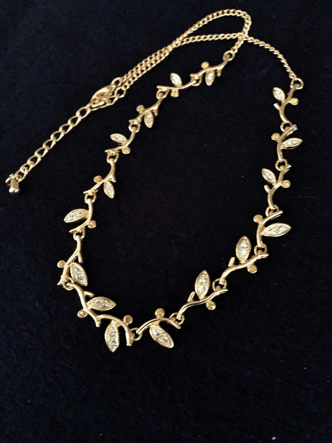 Adjustable Chain Leaves Leaf Necklace Top Quality NEVER WORN True ...
