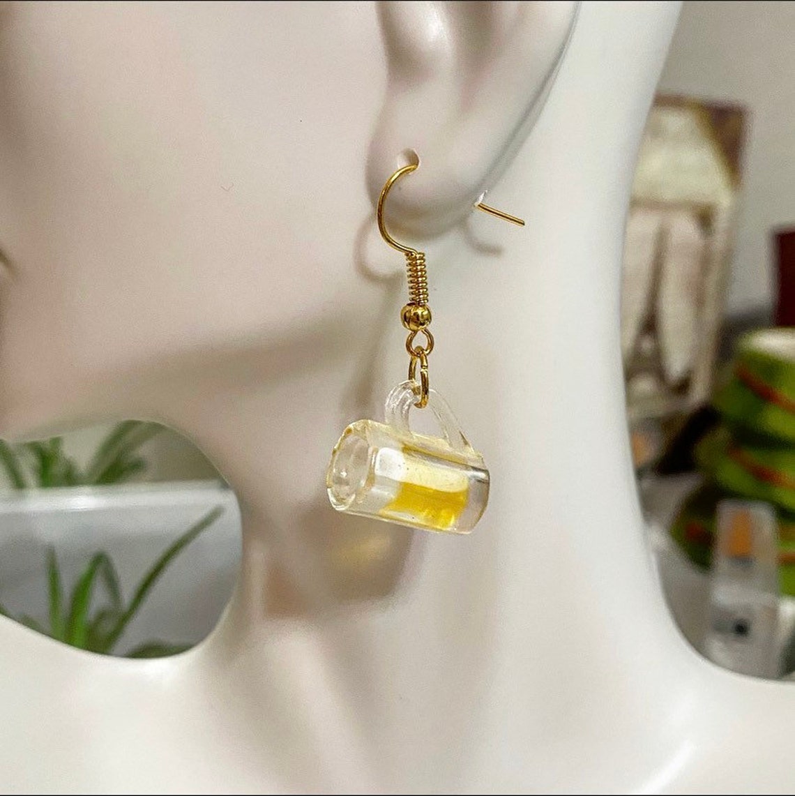 Beer Earrings Etsy