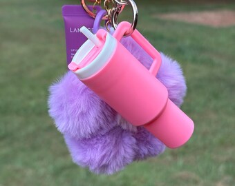 Miniature Cup Keychain • Lip Balm Holder