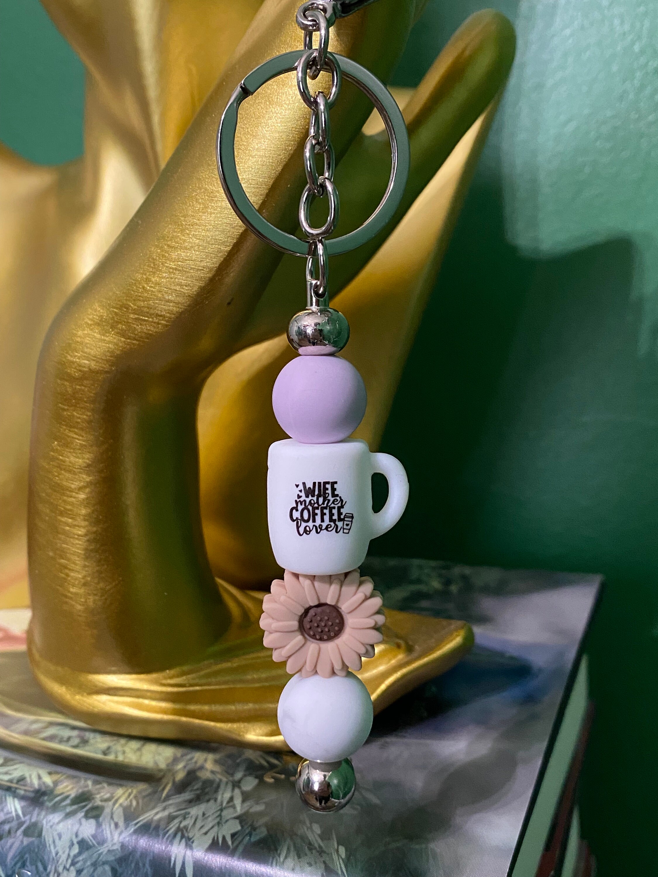 Portachiavi In Silicone A Forma Di Bubble Tea Con Perle - Simpatico Ciondolo Per Borsa, Custodia Per Cuffie, Accessorio Per Ragazze E Donne - 2