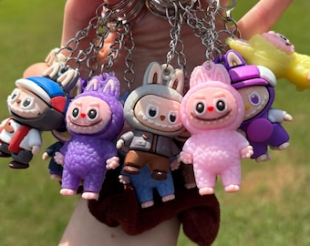 Labubu Keychain • Lafufu • Keychain • Silicone • Trending