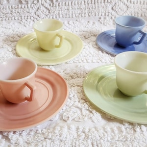 Hazel Atlas Fire King Little Hostess Tea Set
