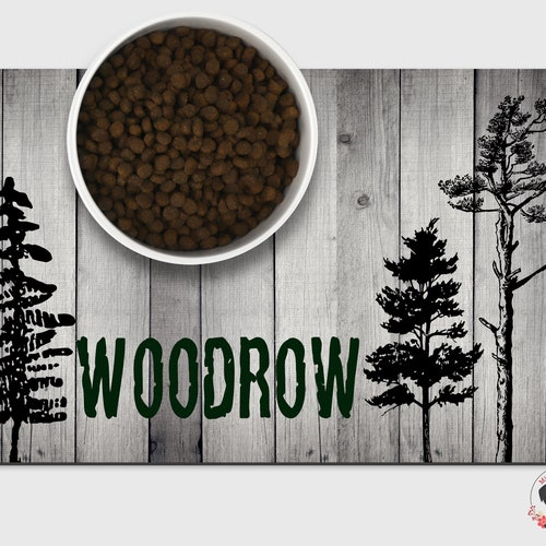 Personalized Pet Placemat / Custom Dog Bowl Mat / New Puppy Etsy