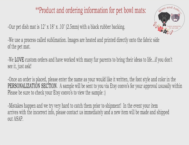 pet feeding mat Marble Dog bowl mat Mat for pet dishes Floor Mat for Dog food Pet bowl mat Pet Food Place mat Custom Dog bowl mat