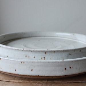 Handmade Ceramic Dinner and Salad Plate Set -  KJ Pottery