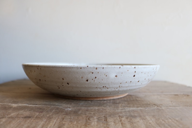Hand-painted ceramic pasta bowl set