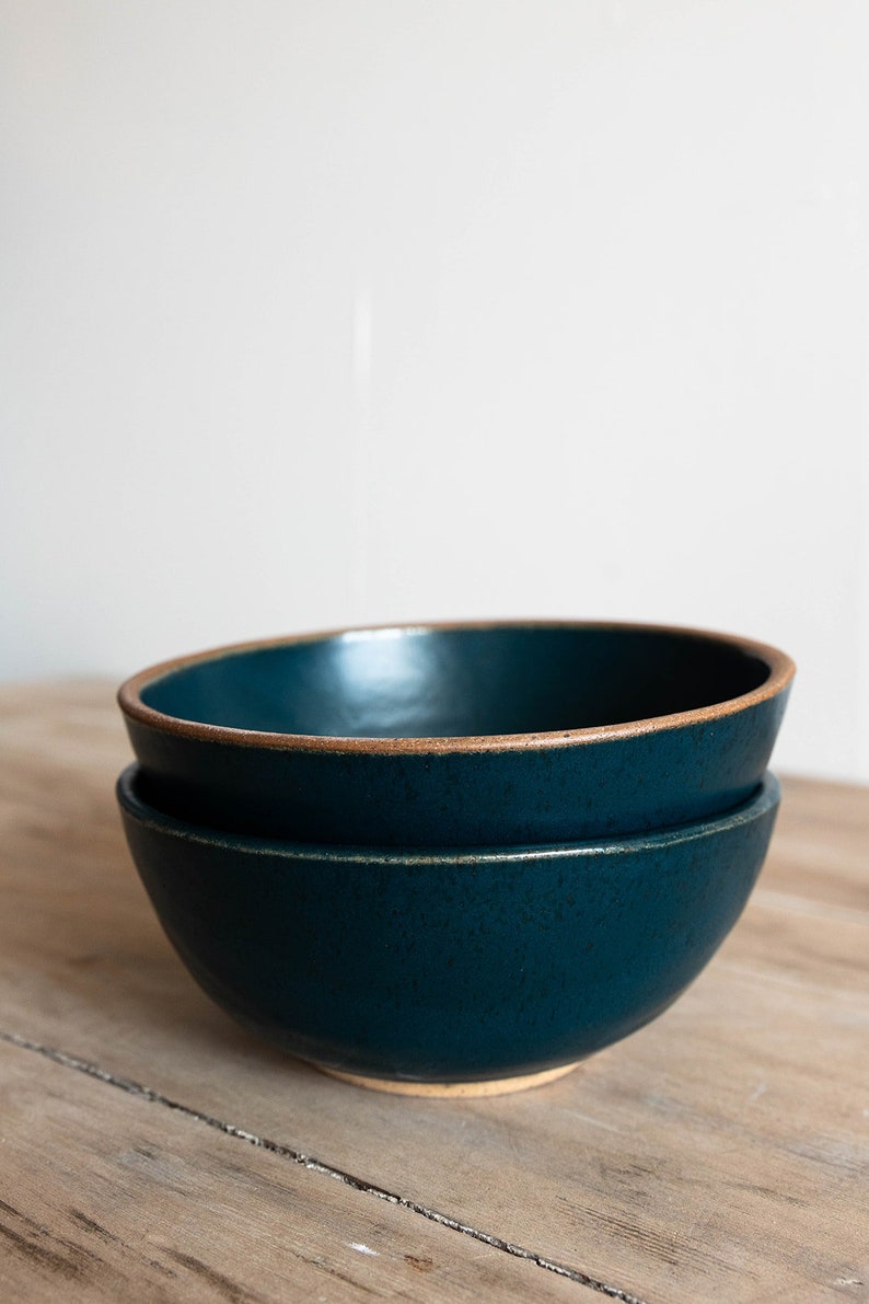 Cereal Bowl KJ Pottery Indigo