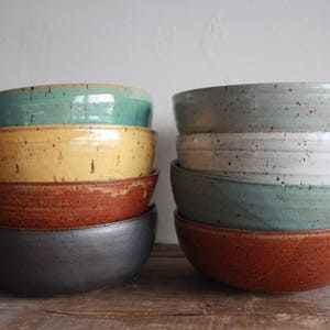 Ramen Bowl - KJ Pottery