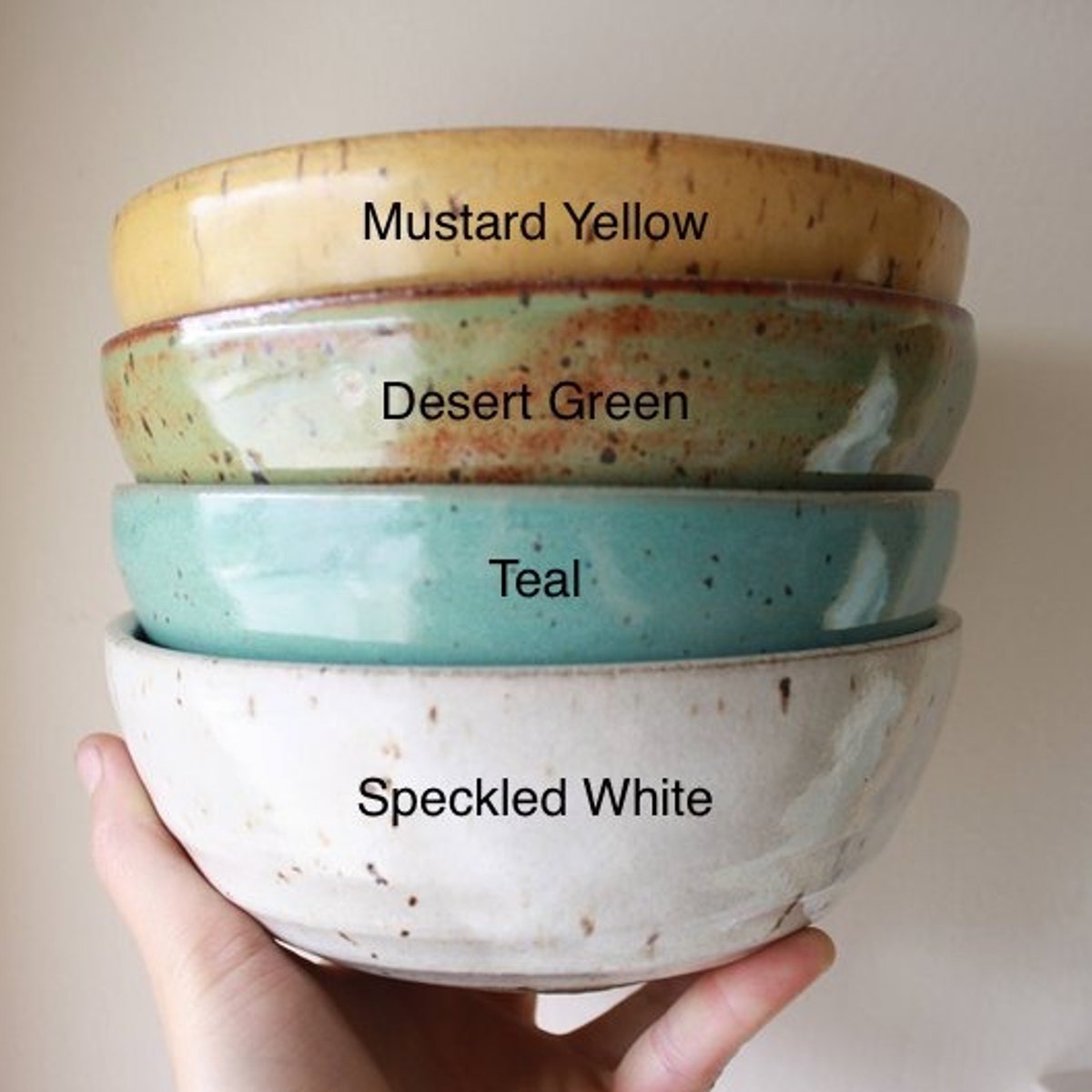 Handcrafted Pasta Bowl by KJ Pottery - Etsy