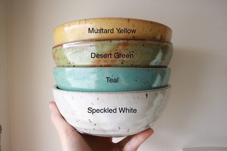 Ramen Bowl Handmade Ceramics & Pottery KJ Pottery Etsy