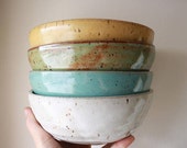 Bowl - Made to Order Bowls - Cereal Bowls - Salad Bowls - Ceramics & Pottery - Dinnerware - Handmade Bowls - KJ Pottery