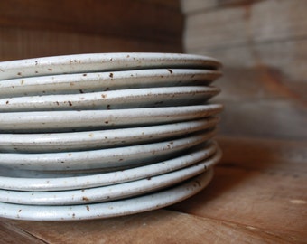 Small Plate - Salad Plate - KJ Pottery