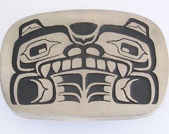 Northwest Coast Bear Buckle