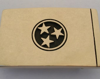Tenessee Flag Flag Buckle