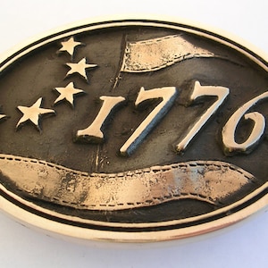 1776 Betsy Ross Flag Buckle