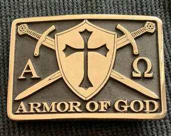 Armor of God Belt Buckle