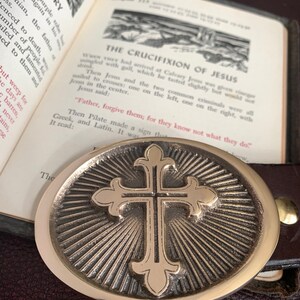 Cross of Christ Buckle Jesus Crucifix image 6