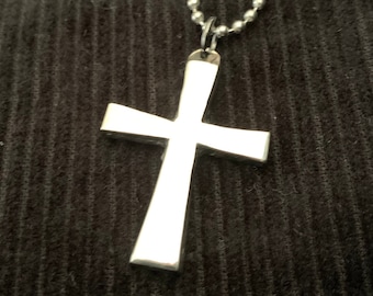 Flared Cross Necklace - Pendant