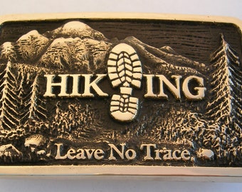 Hiking - Leave No Trace Buckle