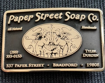 Paper Street Soap Company Belt Buckle