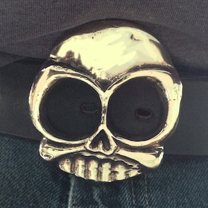 Knucklehead Skull Belt Buckle