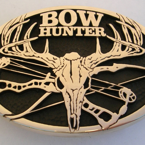 Hunting Belt Buckle Etsy