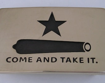 Come and Take It Flag Buckle