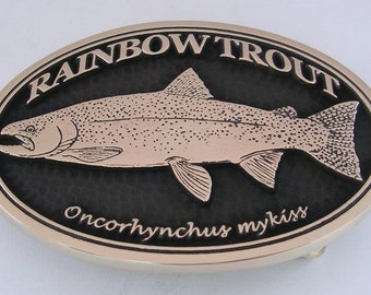 Rainbow Trout Buckle