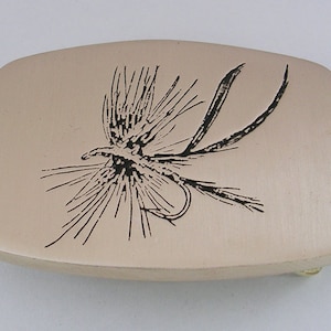 Mayfly Fly Fishing Buckle
