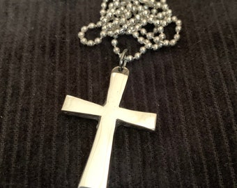 Flared Cross Necklace - Pendant