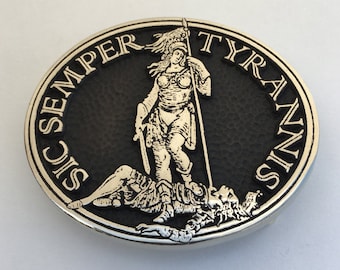 Sic Semper Tyrannis Belt Buckle