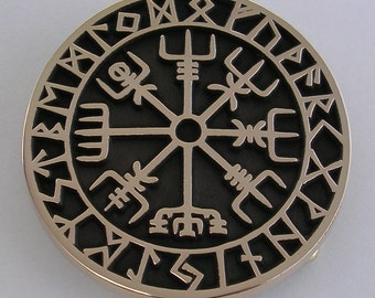 Viking Compass Belt Buckle