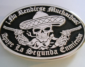 Muchachos! Belt Buckle