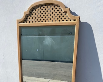 Antique Wall Mirror Vintage Vanity Makeup Boudoir Dressing Room Moroccan Bohemian Boho Chic Bedroom Hollywood Regency CUSTOM PAINT AVAIL