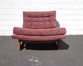 Mid Century Lounge Chair Armchair Modern MCM Craft Adrian Pearsall Accent Hollywood Regency Vintage Seating Tufted Retro Living Room Boho
